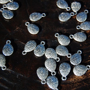 Antikes Silber Osterei Charme: Zinn Schmuck machen Versorgung