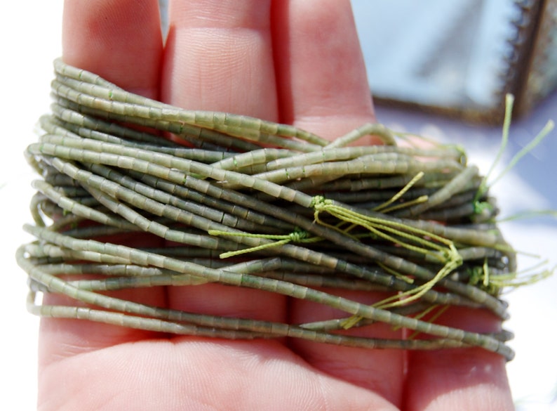 jewelry making supplies circle of stones bead strands natural gemstone beads 3 mm Jade bead strand