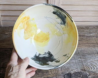 Large porcelain bowl