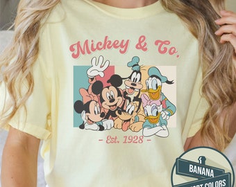 Camisa vintage Mickey & Co. 1928 de Comfort Colors