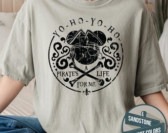 Camiseta pirata de Disney, Yo Ho Yo Ho A Pirate's Life For Me, camiseta de crucero de Disney, camiseta pirata de Mickey, camiseta de Piratas del Caribe de Disney, Disney