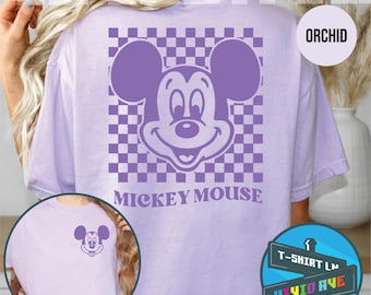 Retro Mickey Mouse Shirt, Vintage Mickey Shirt, Disney Vacation Shirt, Disneyland Mickey Shirt, Magic Kingdom Shirt, Classic Mickey Tee