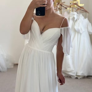 long elegant dresses Eucalyptus Sleeve Formal Mother of the Bride Evening Gown for $153 Color:Moss Green 45+ Navy Wedding Guest _col_Blue