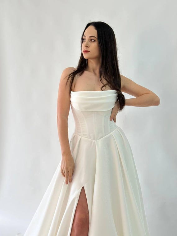 sachin and babi light blue dress B Darlin Juniors' Cowl-Neck Corset-Back Gown main image 0