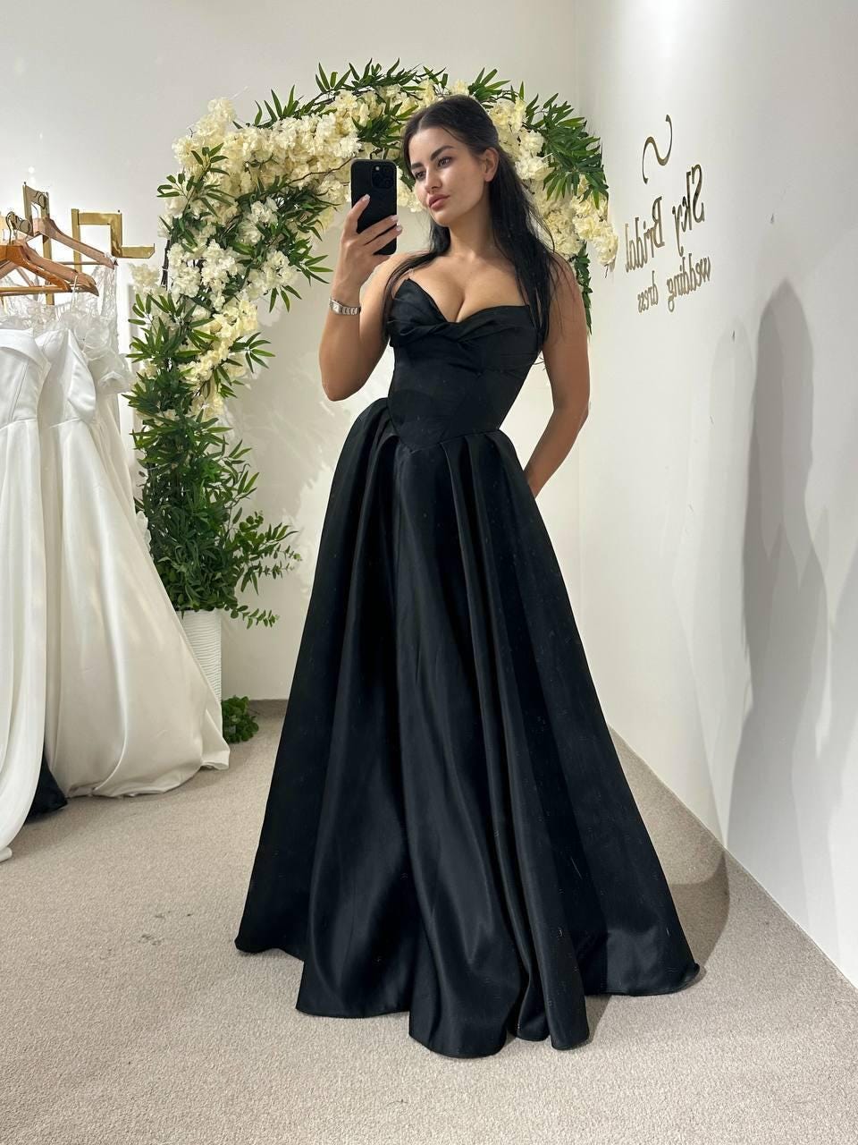 white prom dress with blue Elegant V Neck Open Back White Lace Appliques Blue Long Prom Dress, V Neck  Lace Blue Formal Dress, Lace Blue Evening Dress
