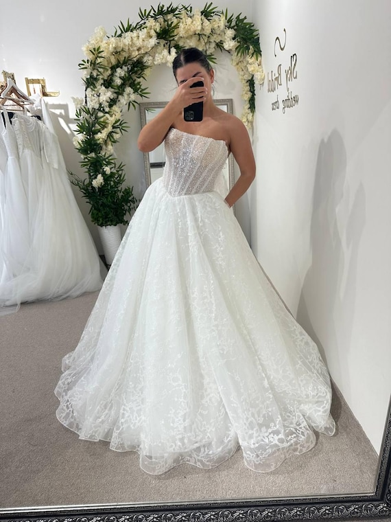 bodice corset wedding dress XL-7XL) Plus Size Blue Lace Cottage Corset Dress (EXTRA BIG SIZE) –  Pluspreorder main image 0