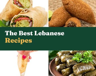 Libańska książka kucharska do druku | Kuchnia Bliskiego Wschodu: hummus, falafel, shawarma | Pobierz natychmiast