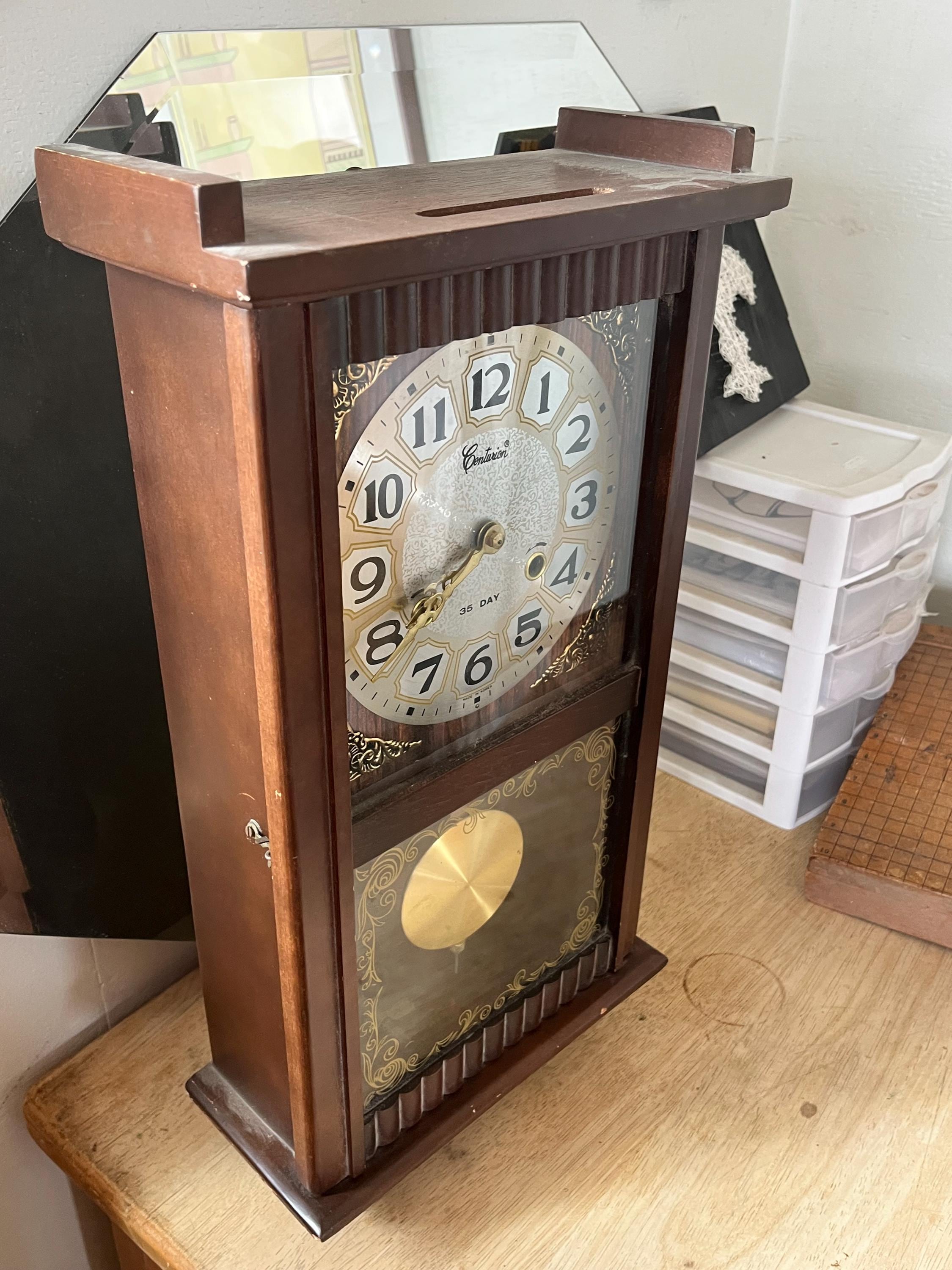 Antique Clock - Wall Regulator 
