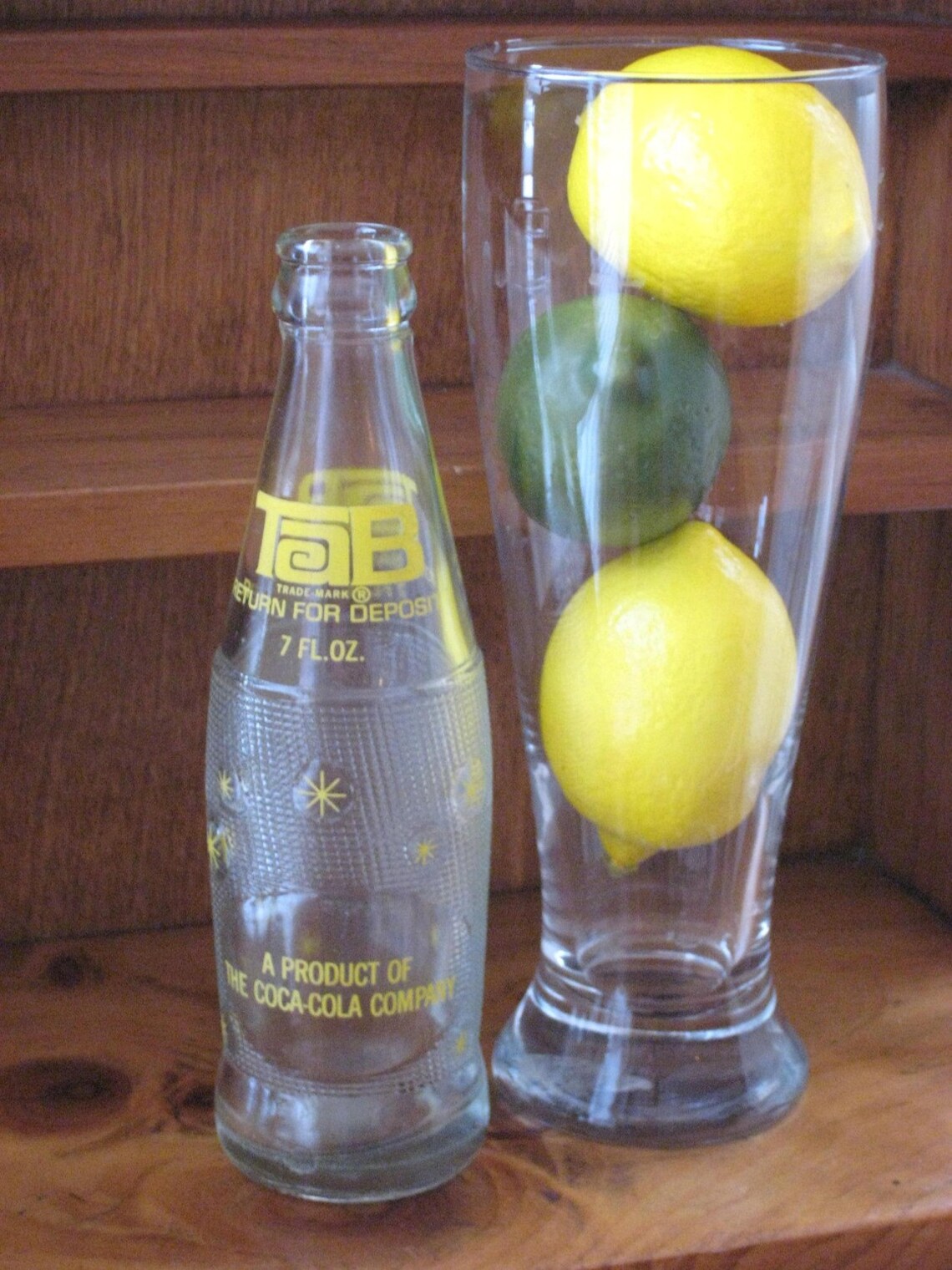 1960s Vintage Glass TaB Soda Bottle Etsy