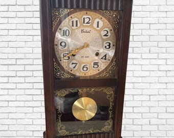 Antique Clock - Wall Regulator " CENTURION ", 35-day clock Pendulum Clock Made in Korea