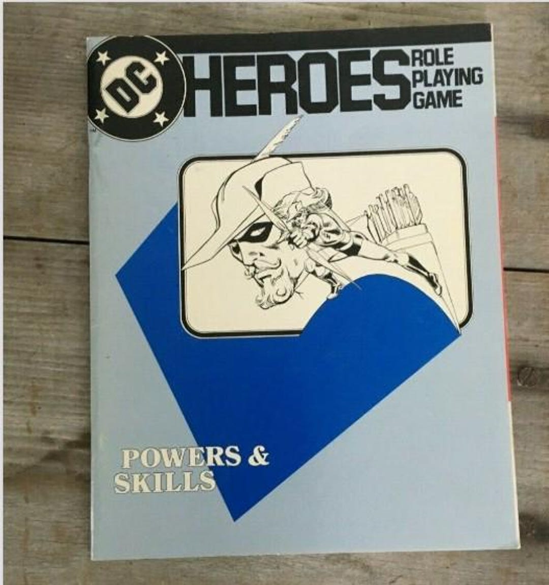 DC Heroes Role Playing Game - Powers and Skills Softcover Paperback ...