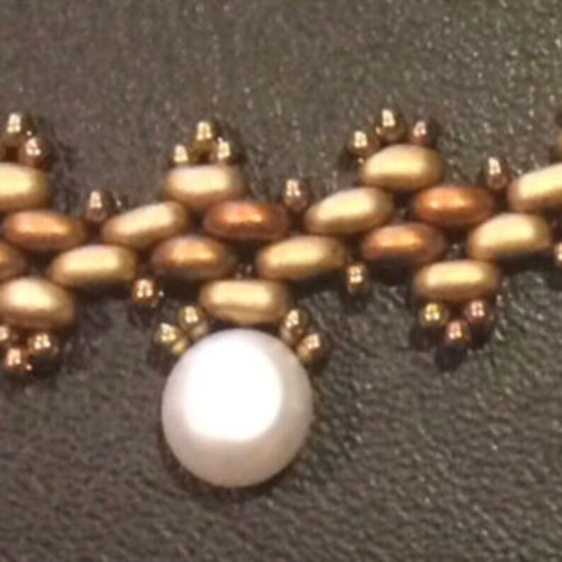 Bead Morph a Seed Bead Beadweaving Tutorial for Twohole Etsy