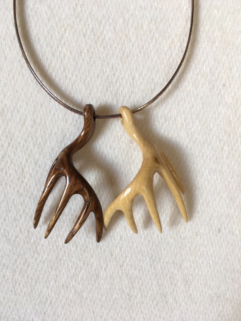 Unity Antler Pendant Necklace Jason Tennant image 1