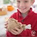 Thanksgiving Kids Table Favor: Turkey Leg Funny Bones 