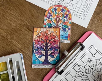 All Things Work Together for Good Stained Glass Art Frames |  Object Lesson on Faith | Come Follow Me