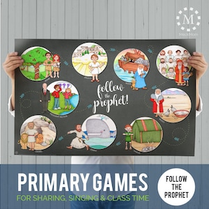 Follow the Prophet | Singing Time Activity for Primary