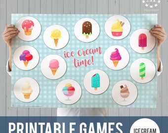 Printable Games: Ice Cream Time