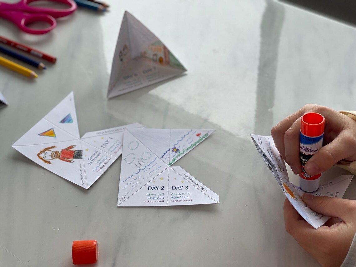 Creation Pyramid | Object Lesson to Learn the Creation Days | Come ...
