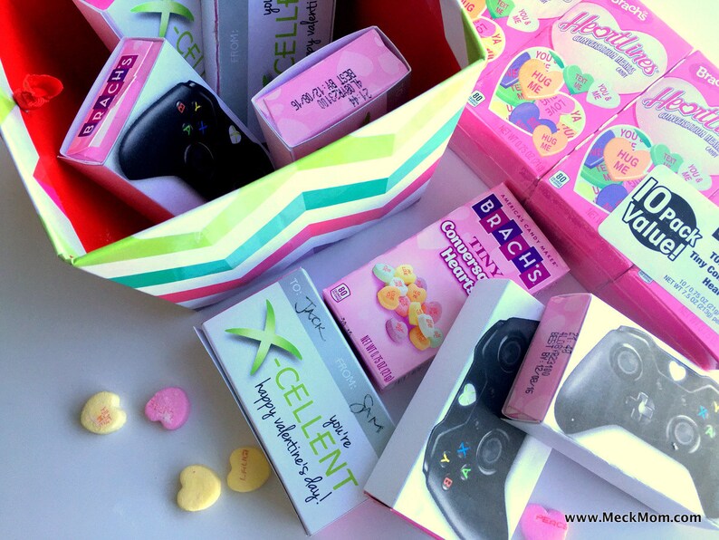 INSTANT DOWNLOAD Xbox Video Game Controller Valentine for Etsy