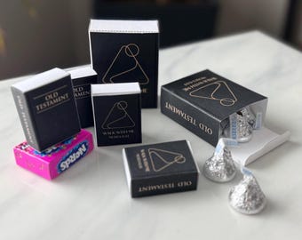 Old Testament Scripture Candy Boxes | 2026 Walk with Me LDS Youth Theme | Come Follow Me