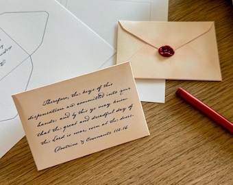 Sealing Power Vintage Letters | Object Lesson on the Temples | Come Follow Me