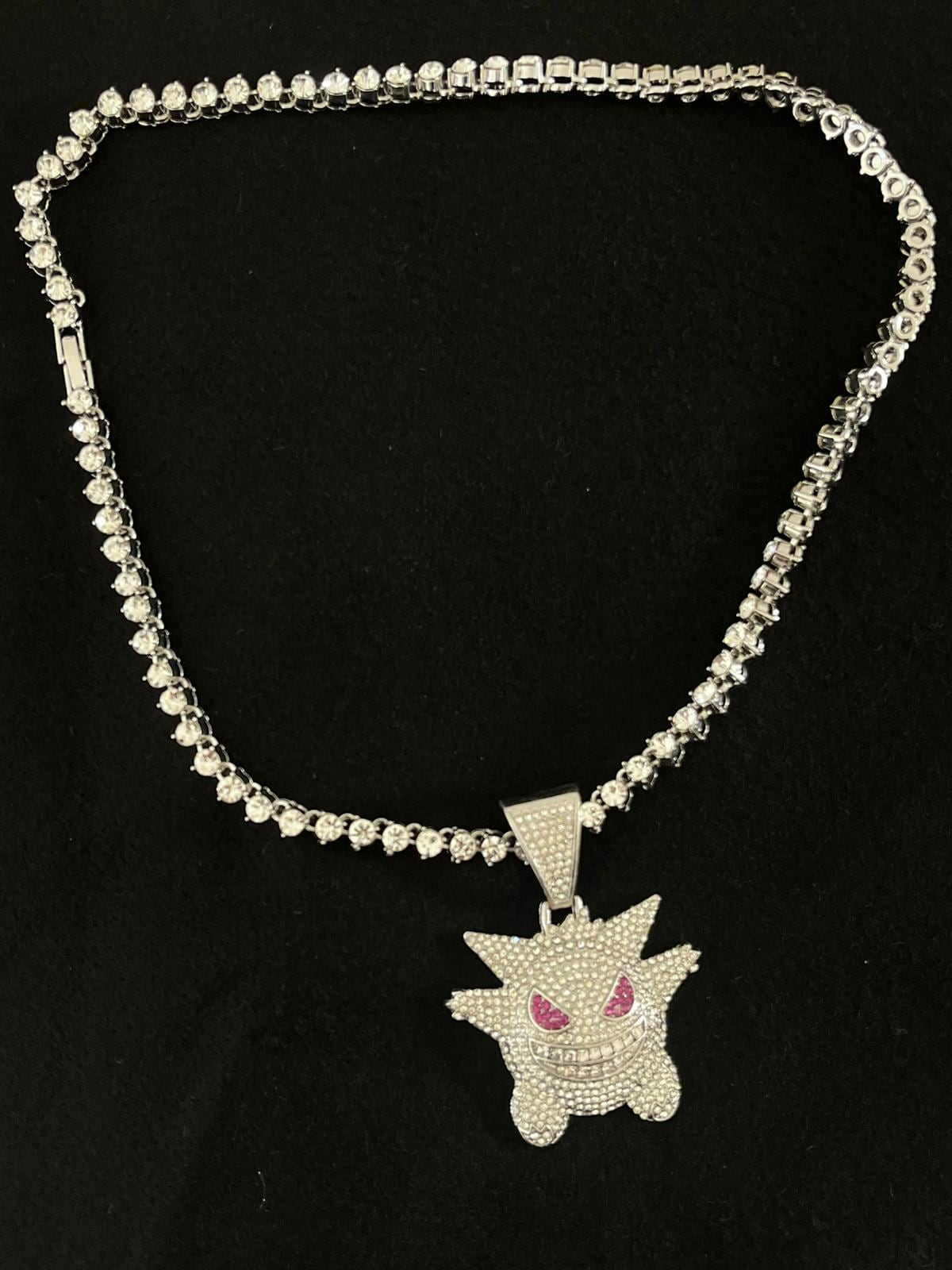 Gengar Iced Chain Etsy UK