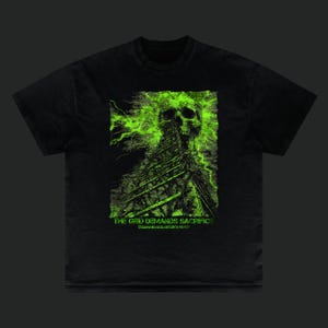 High Voltage Powerline Worker Shirt, Gildan 5000 Heavyweight Cotton Tee, Dark Industrial Macabre Grid Grunt, Edgy Troubleman Gift for Him