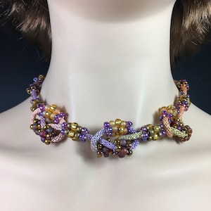 PDF Kumihimo Tutorial - Digital Download - Kumihimo Bead Cluster Bracelet & Necklace Tutorial
