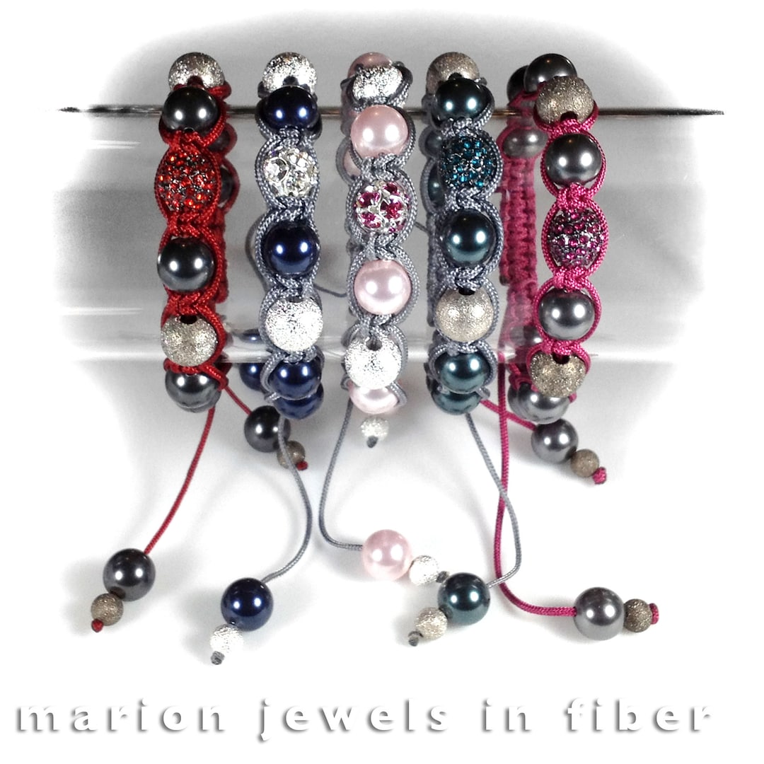 Shambhala Bracelet Kit Square Knot Bracelet Kit With Square Knots and  Sliding Knots