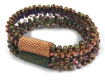 Kumihimo Duo Armband Kit - Byzantium - Kit voor 2 Kumihimo Armbanden - Gevlochten Armband Kit met Kralen - Kumihimo Armband Kit met Kralen