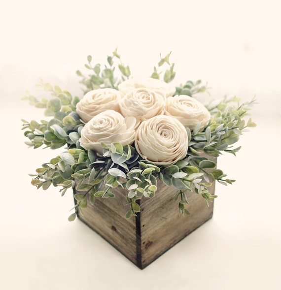 Sola Flower Arrangement Wedding Centerpiece Tables Boho Etsy