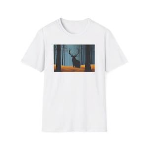 Shadow deer unisex t-shirt