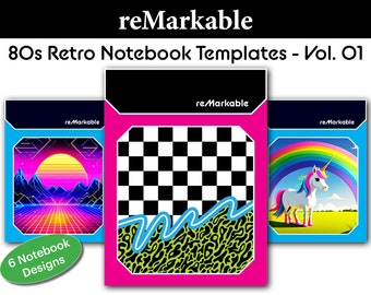 Notebook reMarkable 2 / Copertina personalizzata / Schermata di sospensione / Notebook digitale / modello reMarkable 1 e 2 / Copertina digitale / Download istantaneo