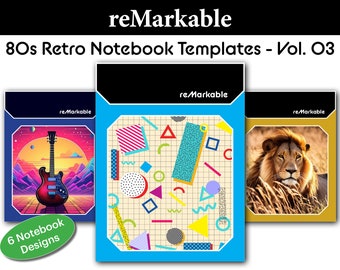 Notebook reMarkable 2 / Copertina personalizzata / Schermata di sospensione / Notebook digitale / modello reMarkable 1 e 2 / Copertina digitale / Download istantaneo