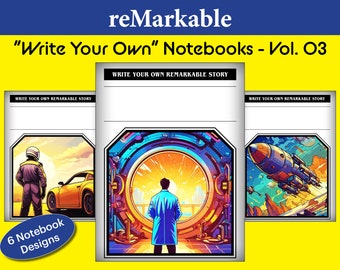 Notebook reMarkable 2 / Copertina personalizzata / Schermata di sospensione / Notebook digitale / modello reMarkable 1 e 2 / Copertina digitale / Download istantaneo