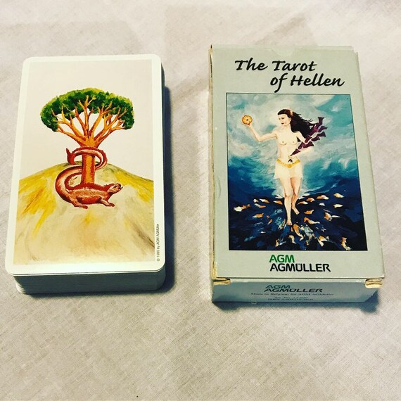 Tarot Of Hellen Rare Oop Herbal Tarot - 