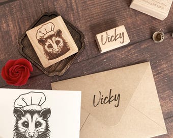 Custom logo stamp, Free ink pad, Personalized business stamps, Rubber stamp, Multi-size, Any logo can be customised