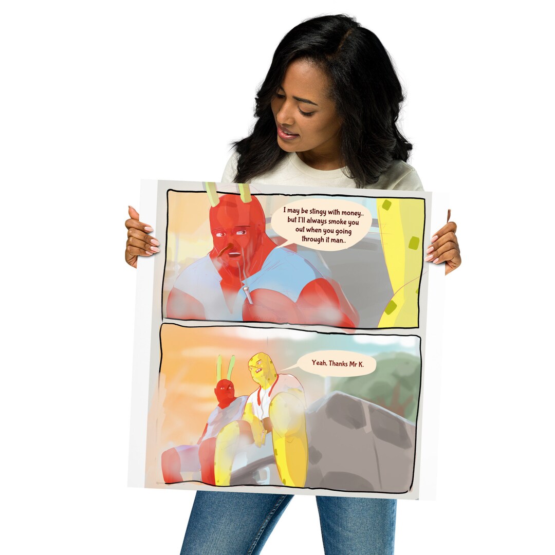 Hell Yeah Mr Krabs POSTER - Etsy Australia