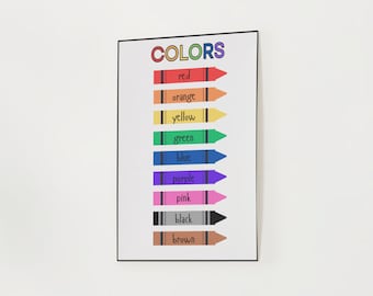 Poster a tema My Colors Arcobaleno
