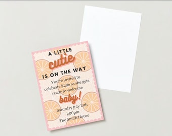 Un piccolo tesoro sta arrivando Invito per la baby shower