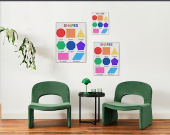 Poster a tema arcobaleno My Shapes