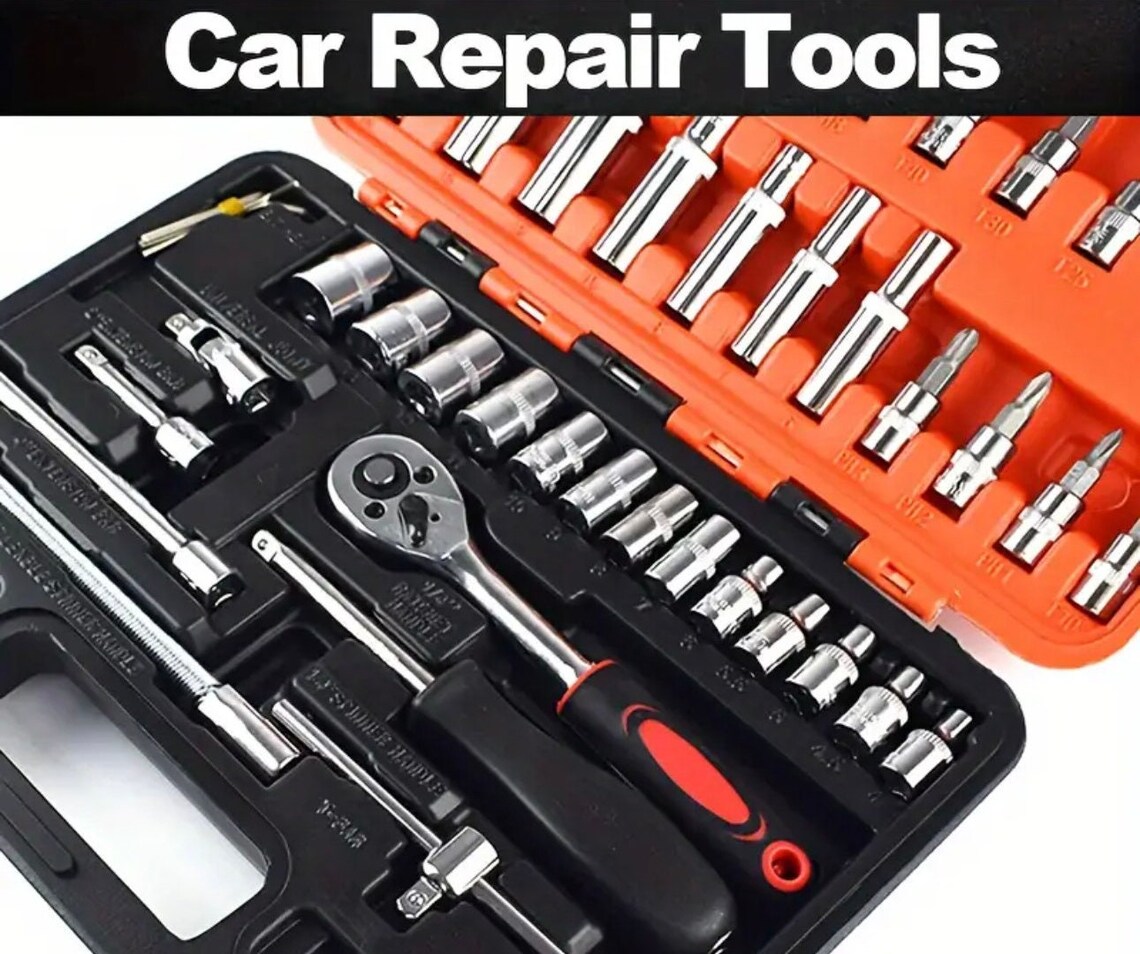 Mini Ratchet Set 46 Pieces Made of Cr-v Steel 1/4 - Etsy