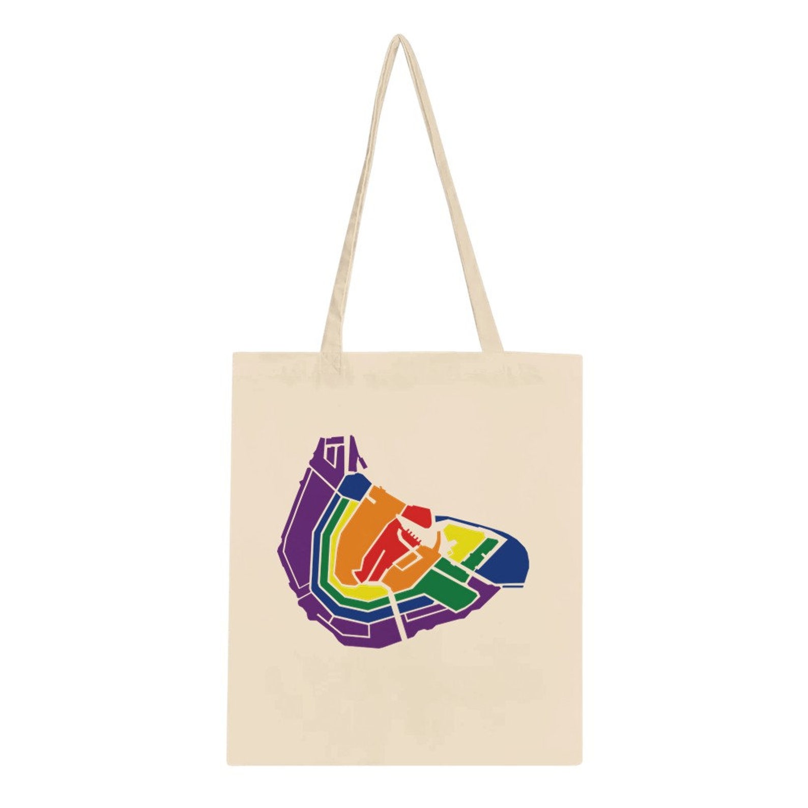Amsterdam rainbow tote bag