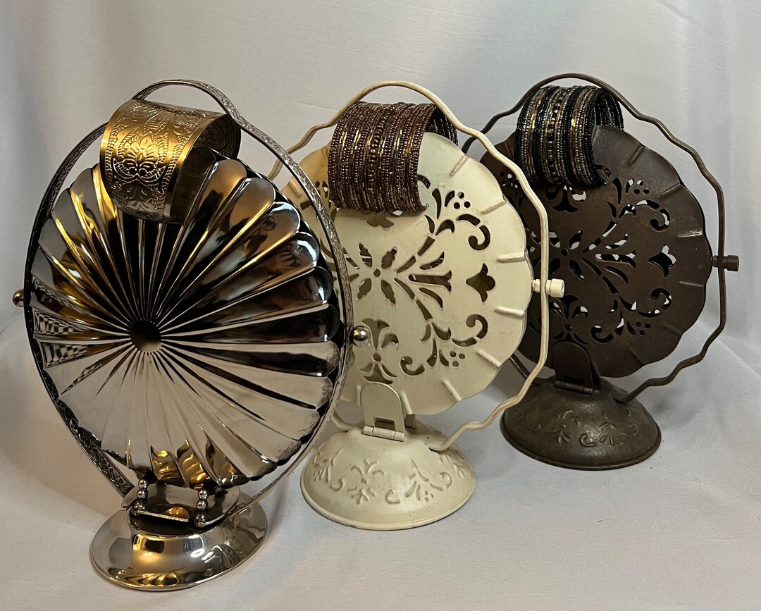 Vintage Clamshell Folding Tiered Serving Tray Etsy