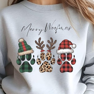 Joyeux Woofmas Png, Maman De Chien Png, Chien De Noël Png, Png Pour Noël, Noël Png, Conception De Noël PNG, Amateurs De Chiens Png, Chien Png