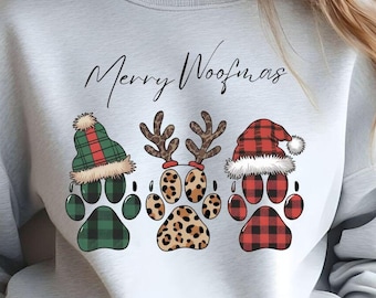 Merry Woofmas Png, Dog Mama Png, Dog Christmas Png, Png For Christmas, Christmas Png, Christmas Png Design, Dog Lover Png, Dog Png