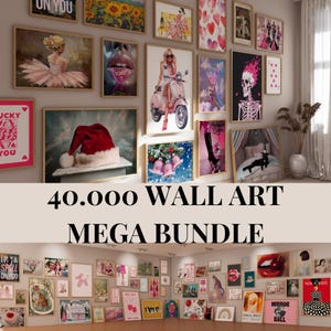 ENTIRE SHOP SALE, Mega Bundle, Eclectic Gallery Wall Set - Maximalist Art Decor, Exhibition Poster, Matisse Poster, Trendy Vintage Art