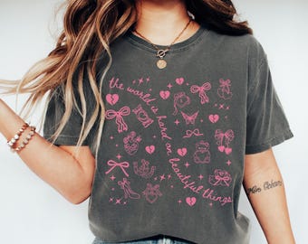 The World Is Hard On Beautiful Things Cloud 9 Emo Cowgirl Shirt Country Concert Outfit