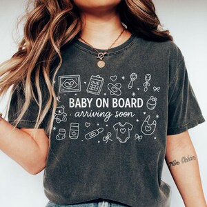 Pregnancy Announcement Shirt, Mom to Be Tshirt, Baby Shower Gift, Pregnancy Reveal Tee, Funny Maternity, Cute Pregnancy Tee, Baby Bump Shirt