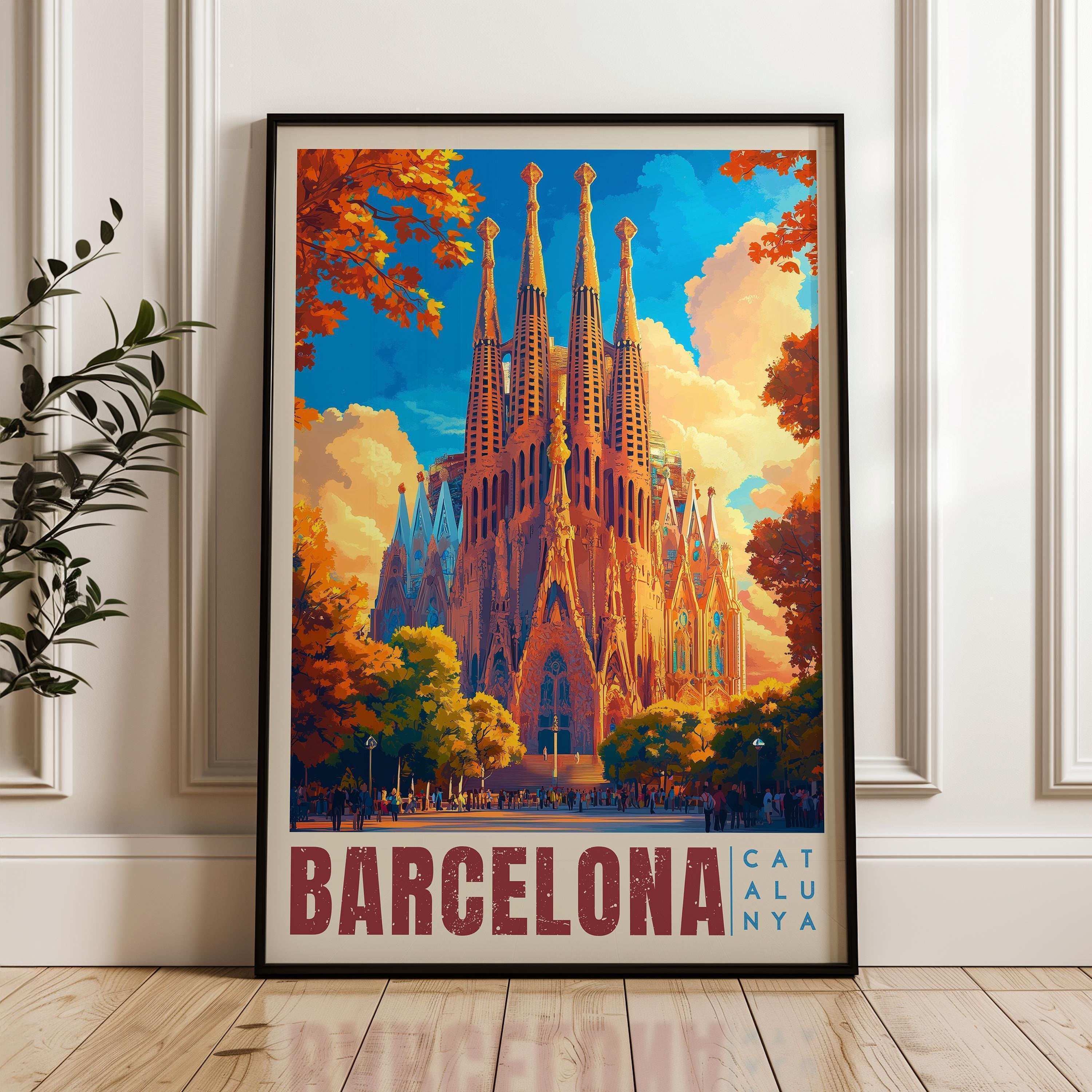 Sagrada familia art - Etsy 日本